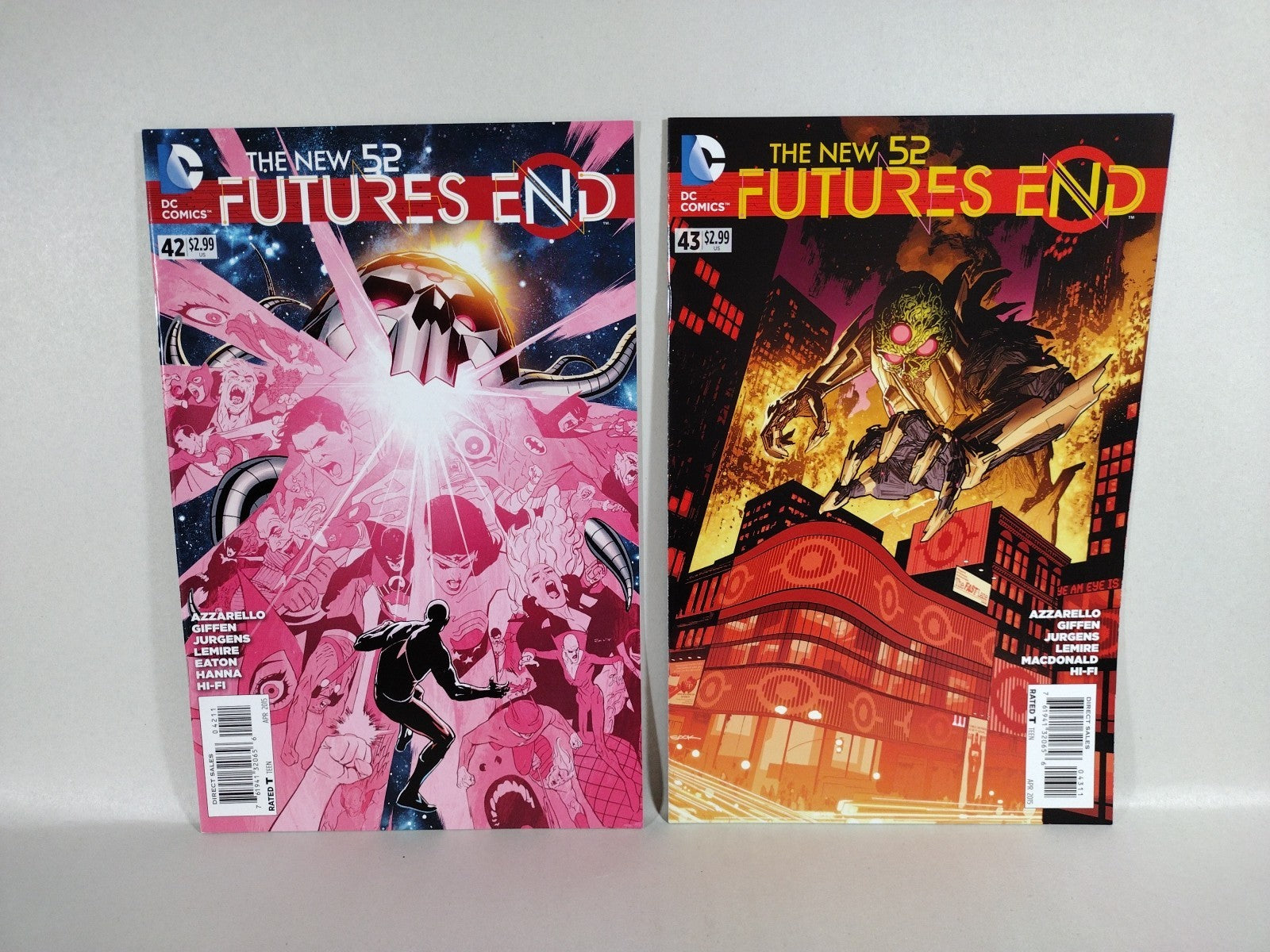 Futures End (2014) DC Comic Lot Set #1 3 6-9 13 36-40 42-44 Azzarello VF-NM