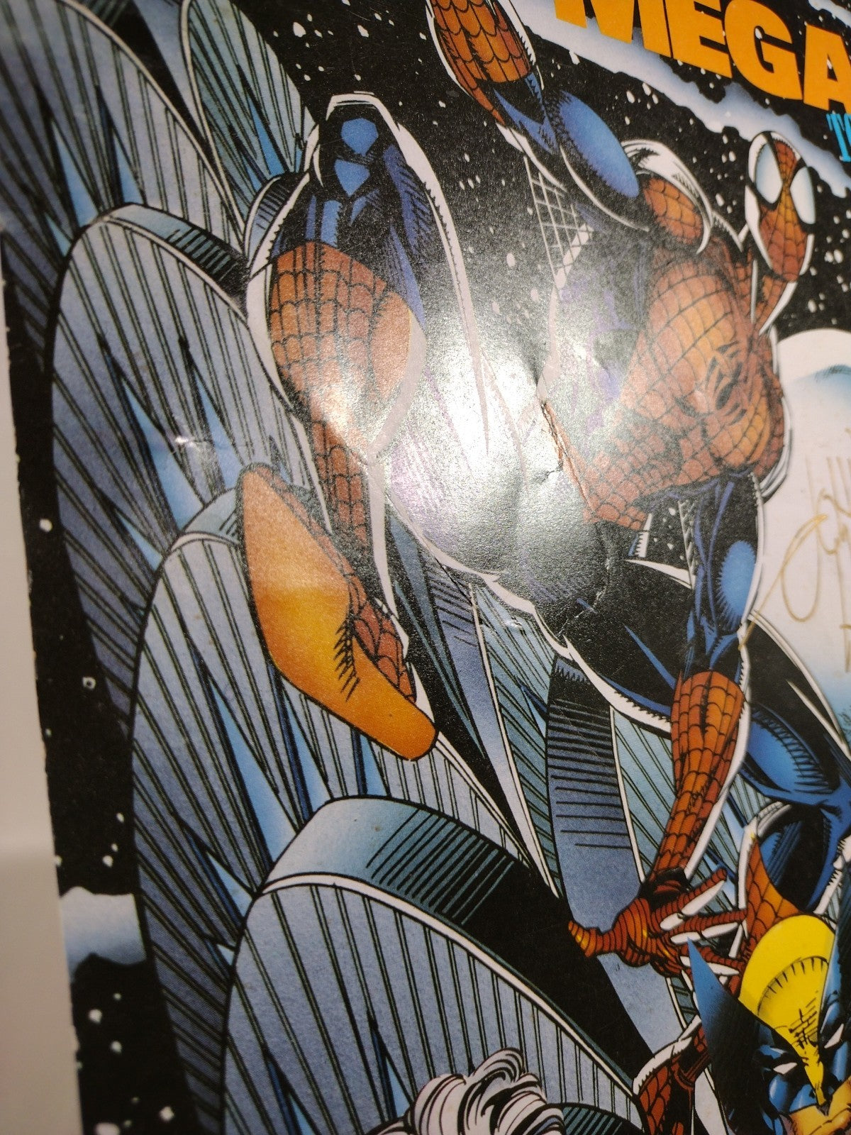 Marvel Mega Tour '94 (1994) 8 X 10" Mini Poster Print Signed John Herbert