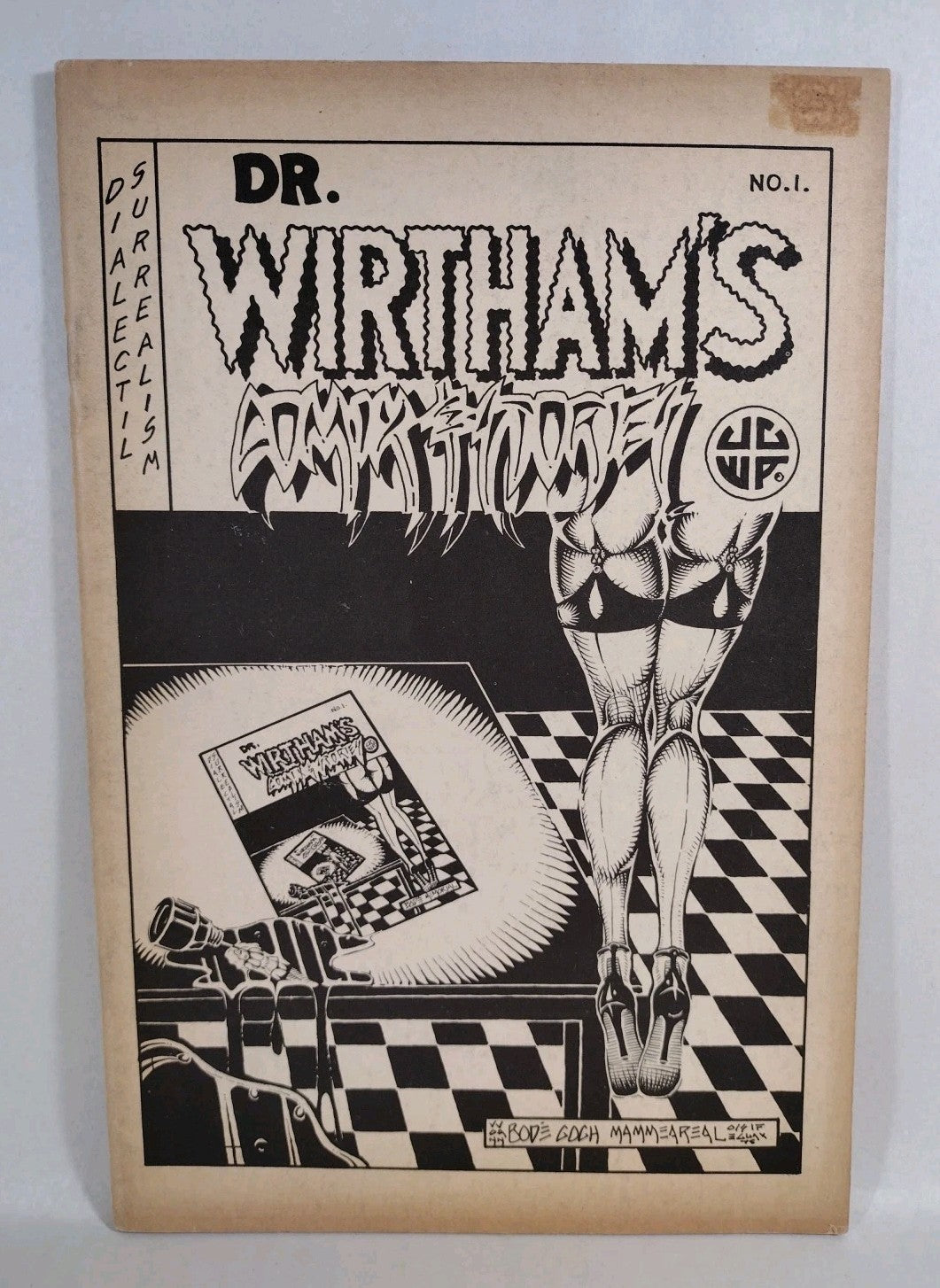 DR. WIRTHAM’S COMIX & STORIES #1 Underground Comic Oisif Eguax Issue