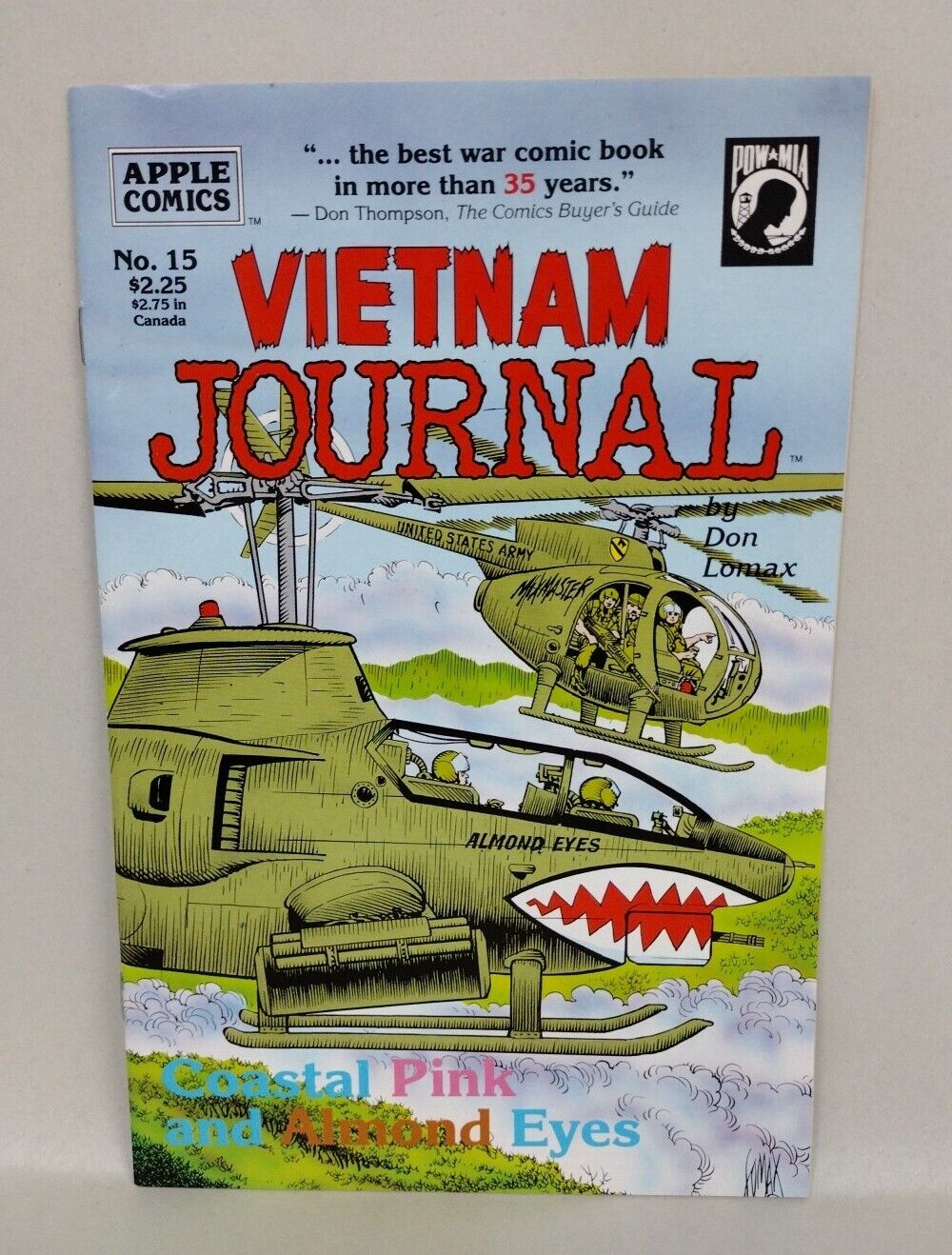 Vietnam Journal (1990) Apple Comics #15 16 Last Issues Don Lomax VF-NM