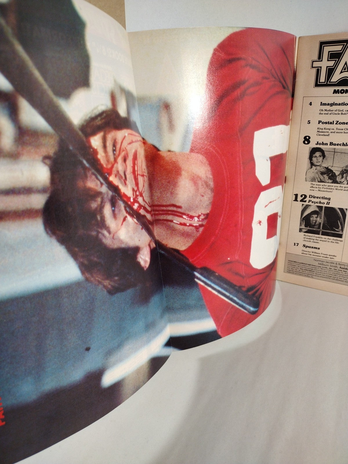 Fangoria Magazine 28 (1983) Friday The 13th Pt 2 Poster Spasms Deadly Spawn VF