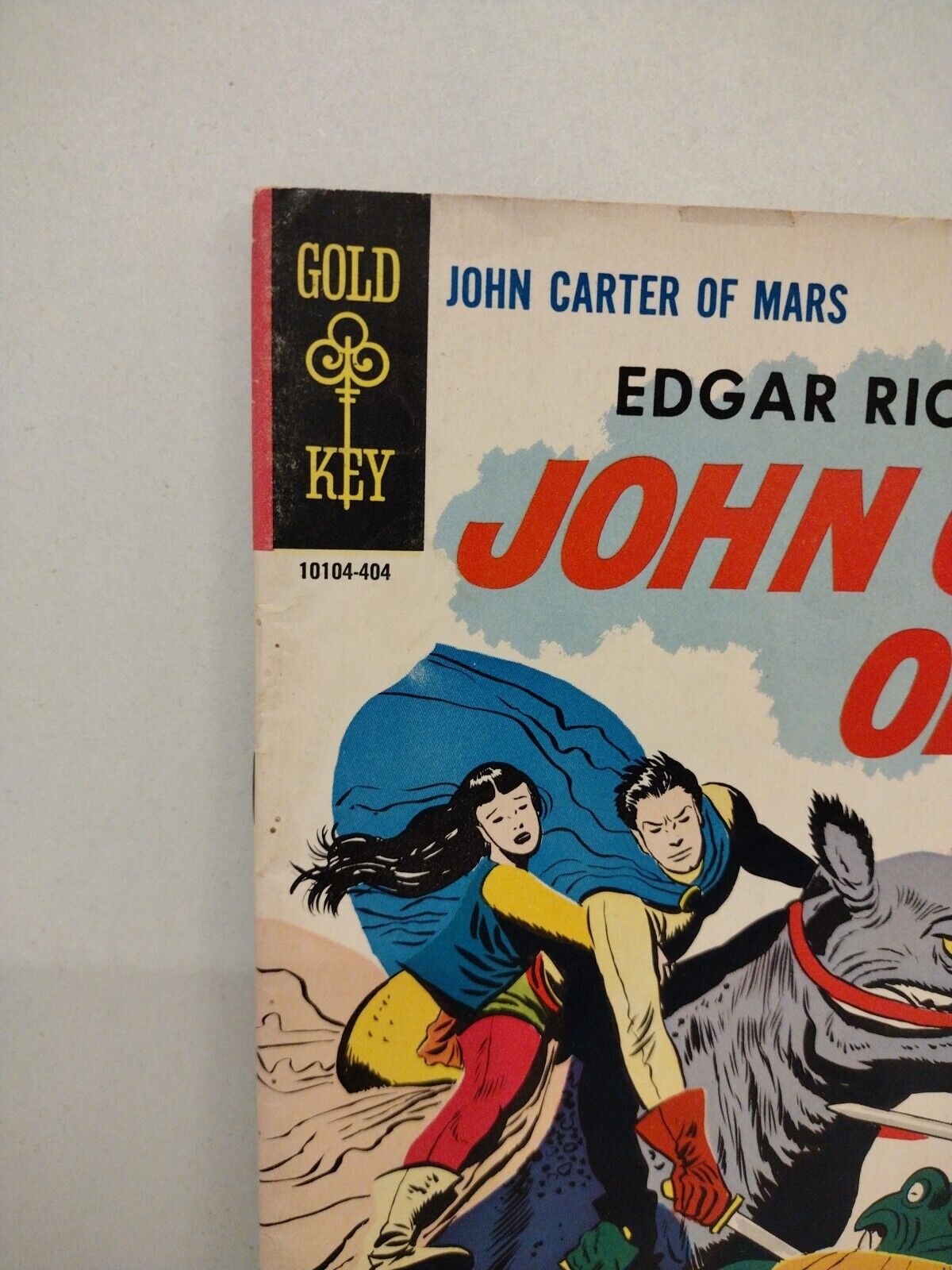 John Carter of Mars #1 (1952) Gold Key 2nd Print Jesse Marsh