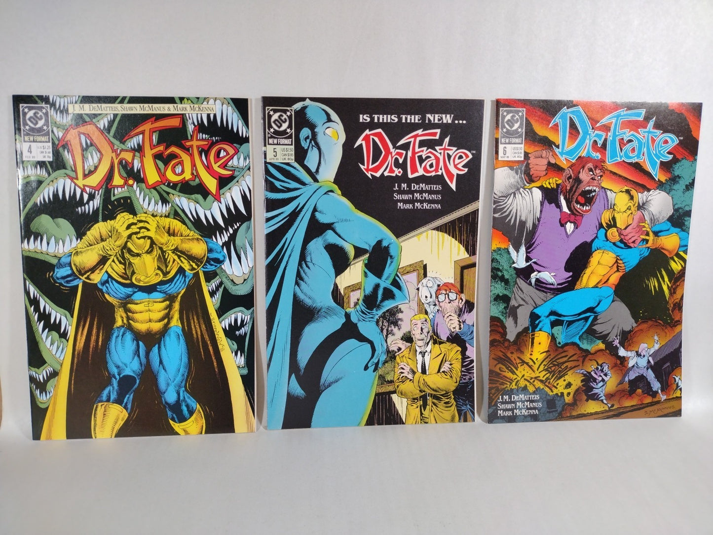 DR. FATE # 1-16 (1988) DC Comic Lot Set #1-6 10-20 22 23 DeMatteis Shawn McManus