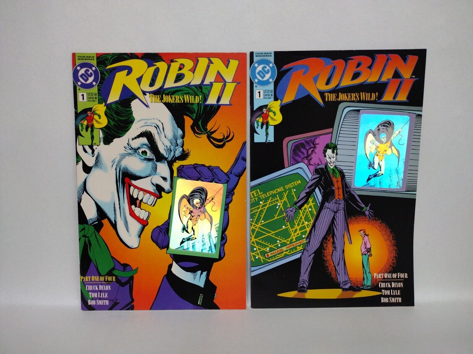 Robin II Joker's Wild (1991) Complete Comic Mini-series + Variants #1 Ongoing