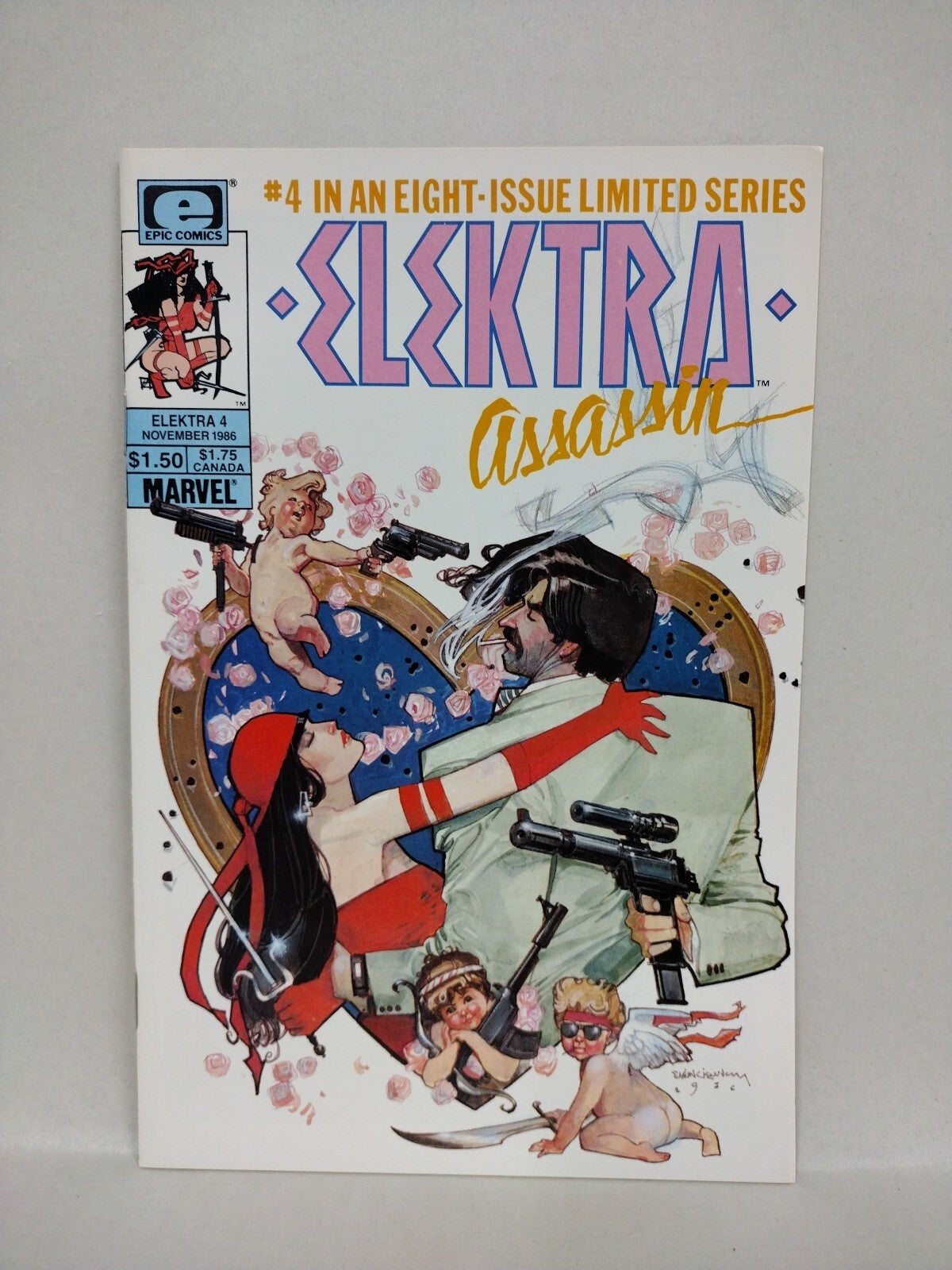 Elektra Assassin (1986) Marvel Comic Lot Set #1 2 3 4 5 7 8 Bill Sienkiewicz