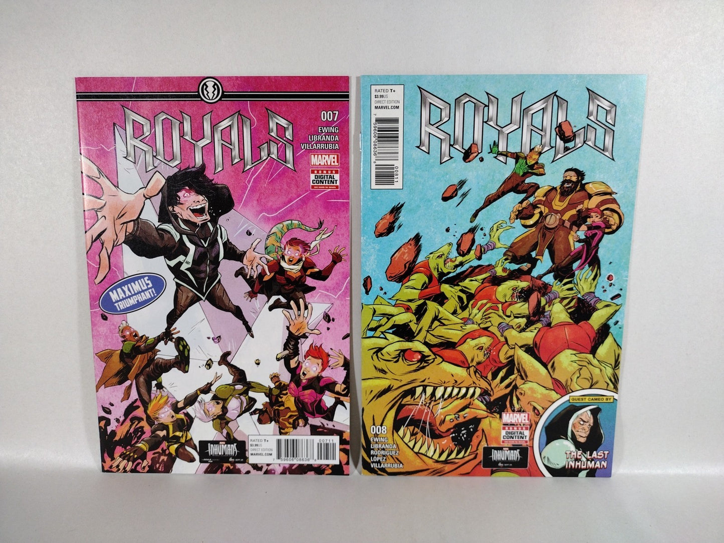 Royals (2017) Complete Inhumans Marvel Comic Lot Set #1-12 Jonboy Meyers NM
