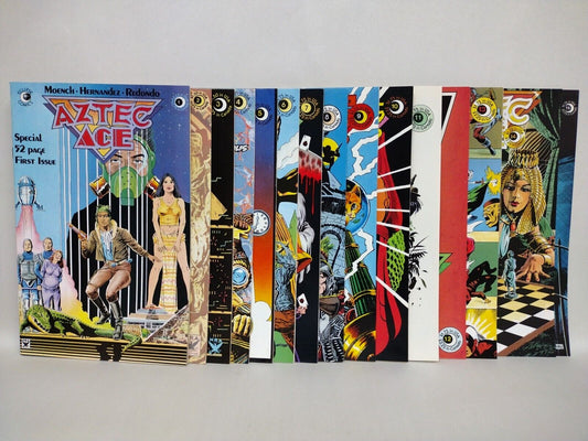 Aztec Ace (1984) Complete Eclipse Comic Lot Set #1-15 Doug Moench Nestor Redondo