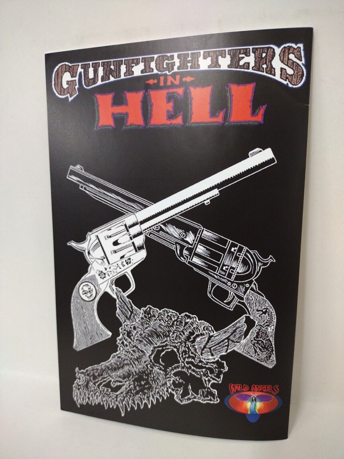 GIH Gunfighters In Hell #1 (2013) Metal Foil Cover Variant Signed Joe Vigil