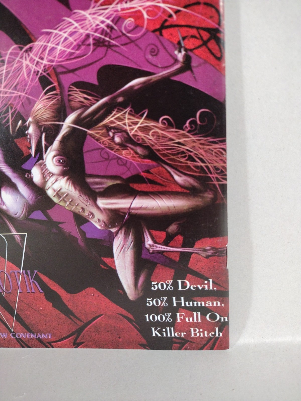 Satanika #4 (1995) Verotik Danzig Comic Martin Emond Nancy Collins Cover VF-NM