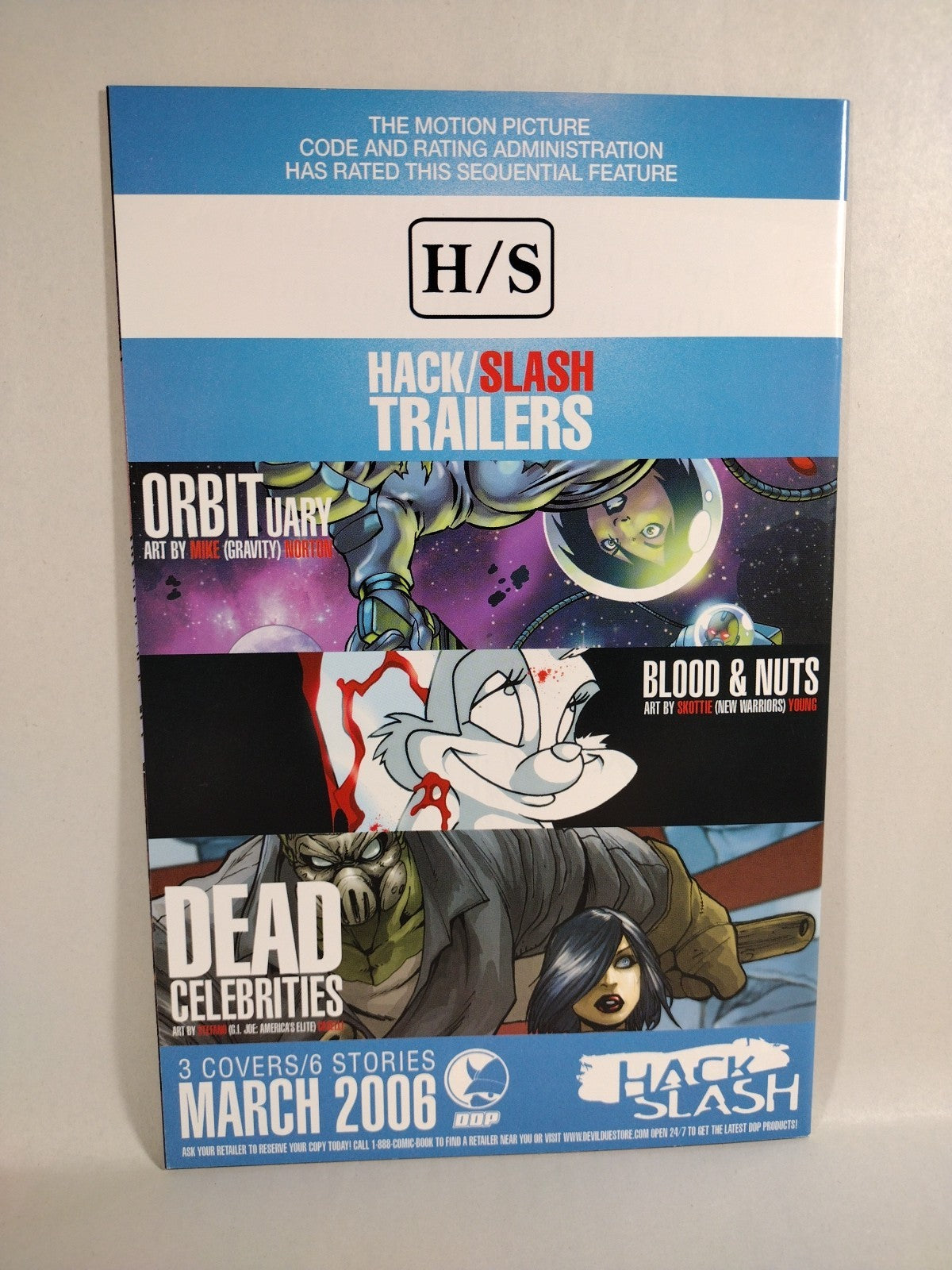 Hack Slash (2006) Complete DDP Land Of Lost Toys Comic Lot Set #1 2 3 VF-NM