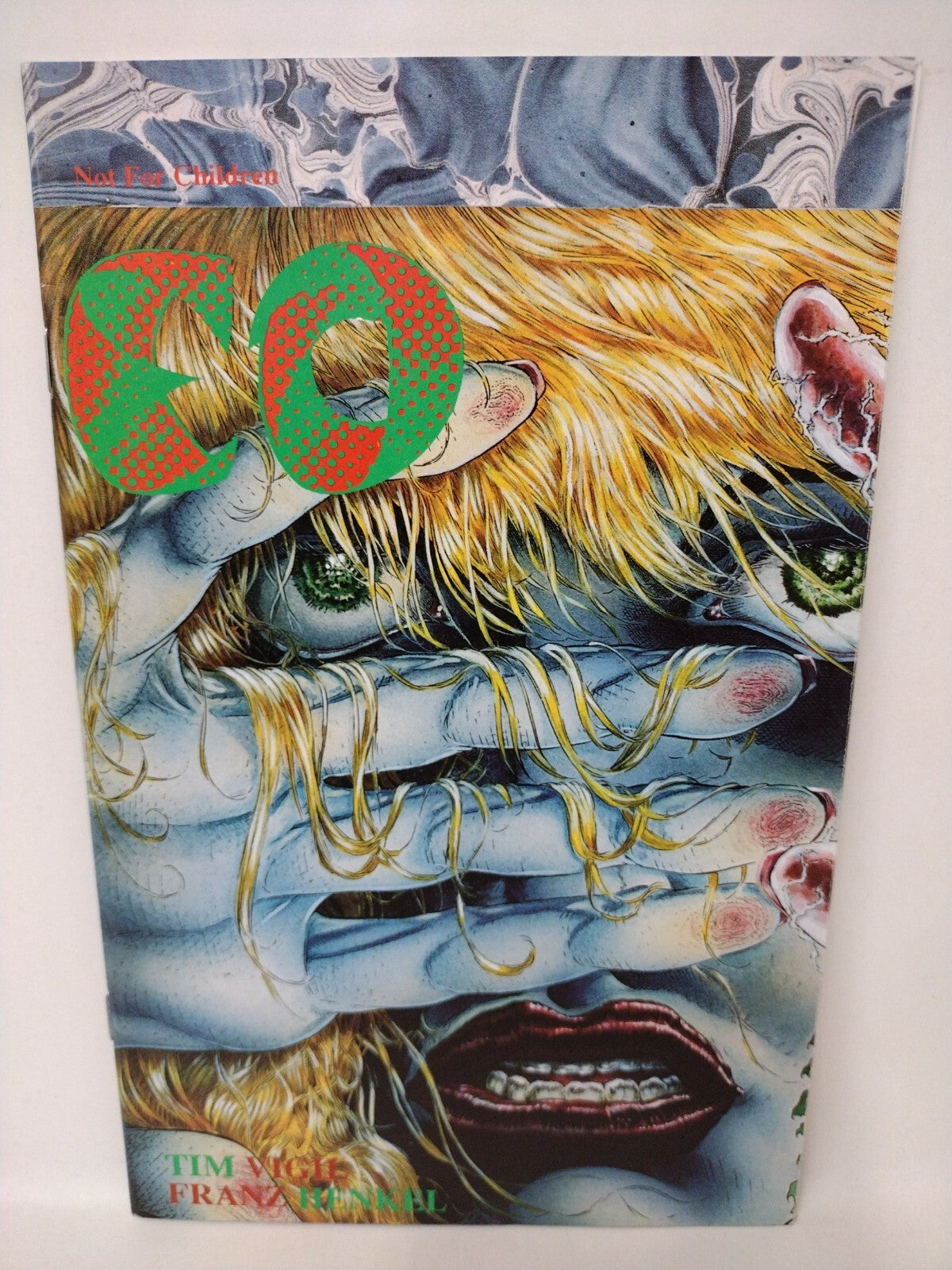 EO #1 (1992) Rebel Studios Comic Tim Vigil Gatefold Cover Rare 3rd Printing 