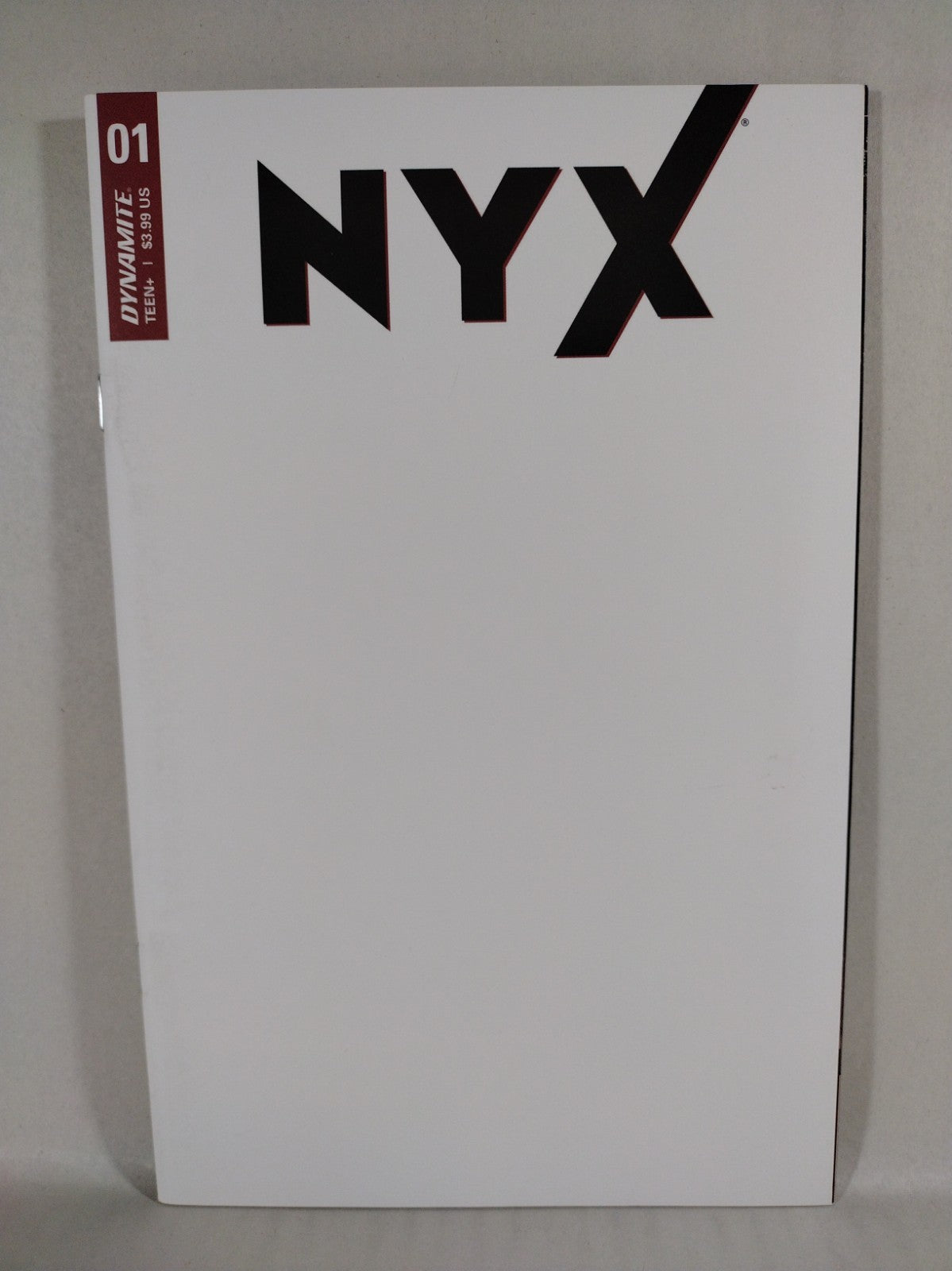 NYX #1 (2021) Dynamite Blank Sketch Cover Variant Comic New VF-NM