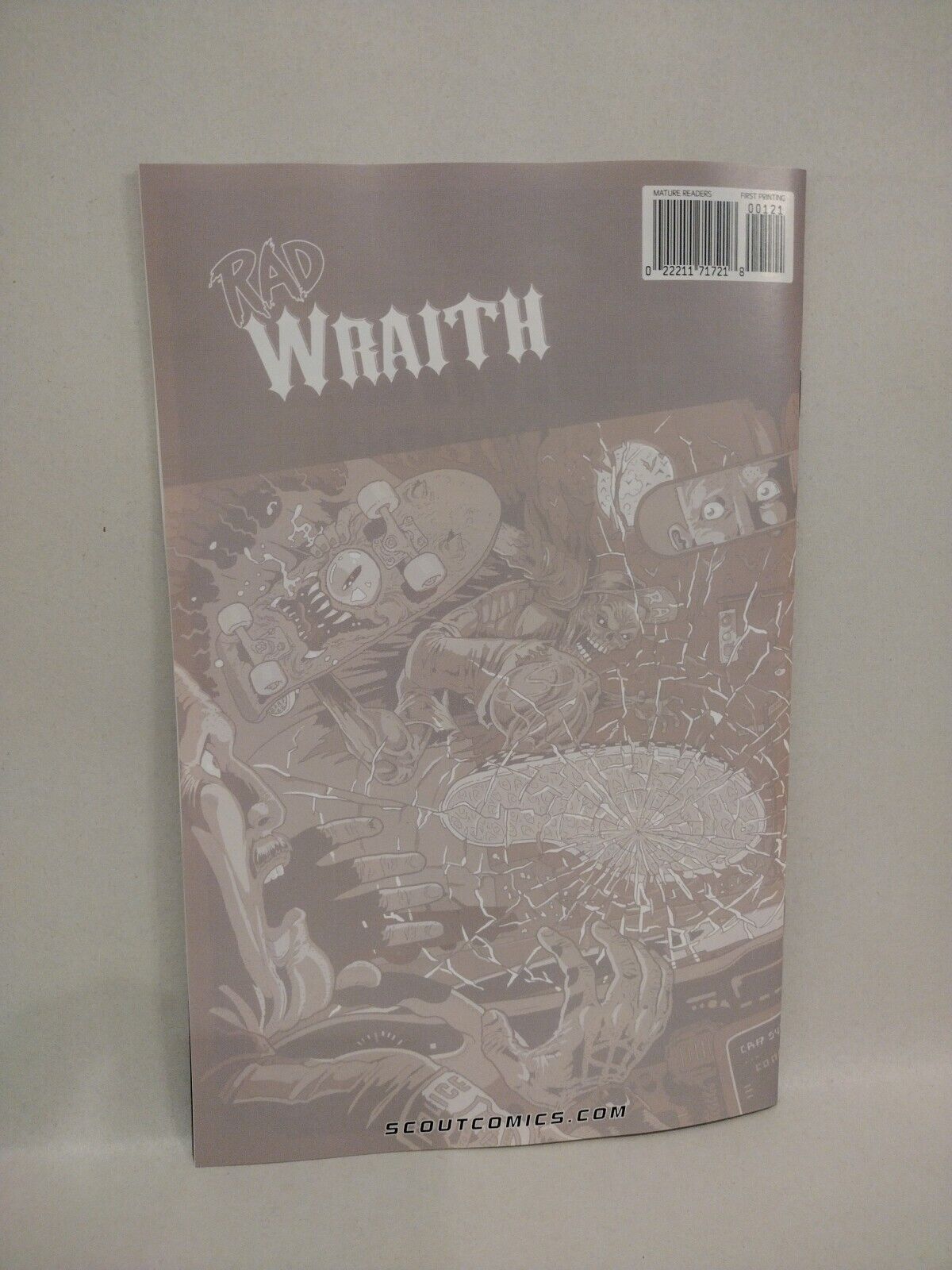 Rad Wraith Double Feature #1 (2023) Scout Comic Cover B Rich Woodall NM