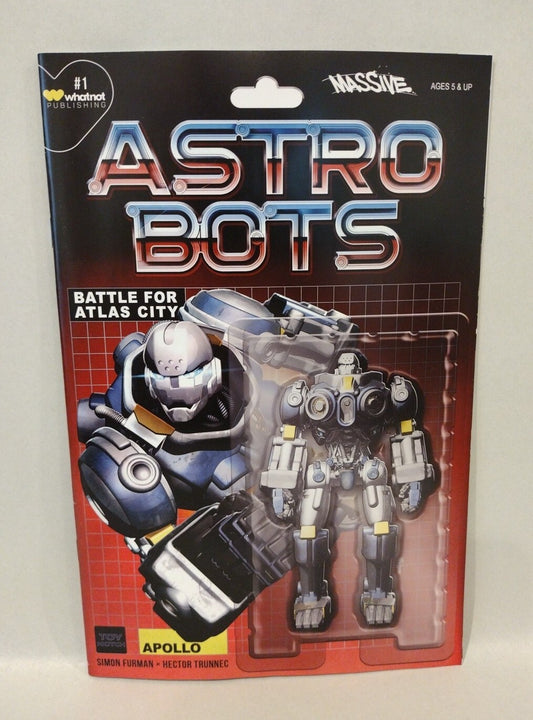 Astrobots #1 1:10 (2023) Whatnot Massive Hal Laren Action Figure Variant VF