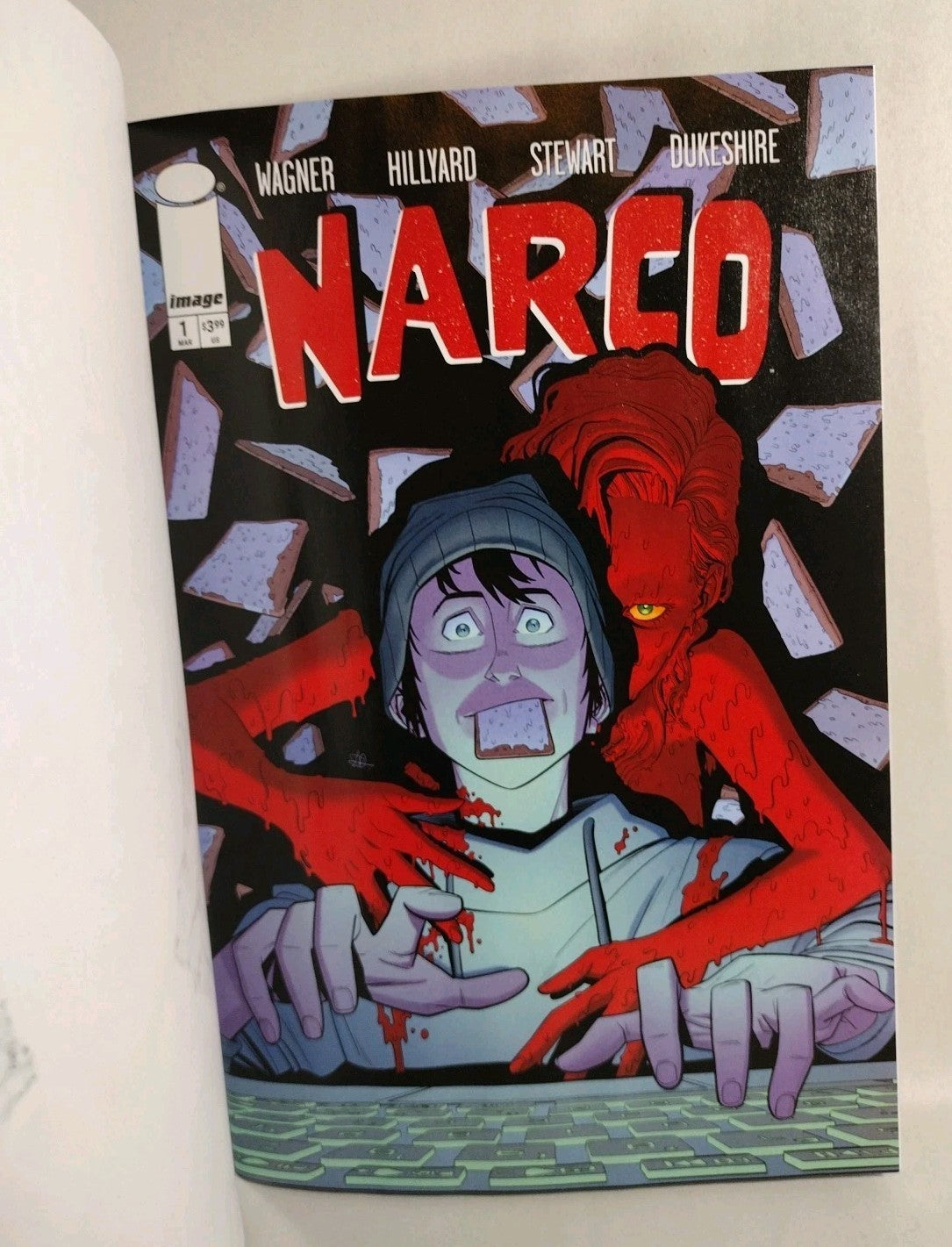 Narco #1 (2026) Image Comic Sketch Cover Variant W Original Dave Castr Art