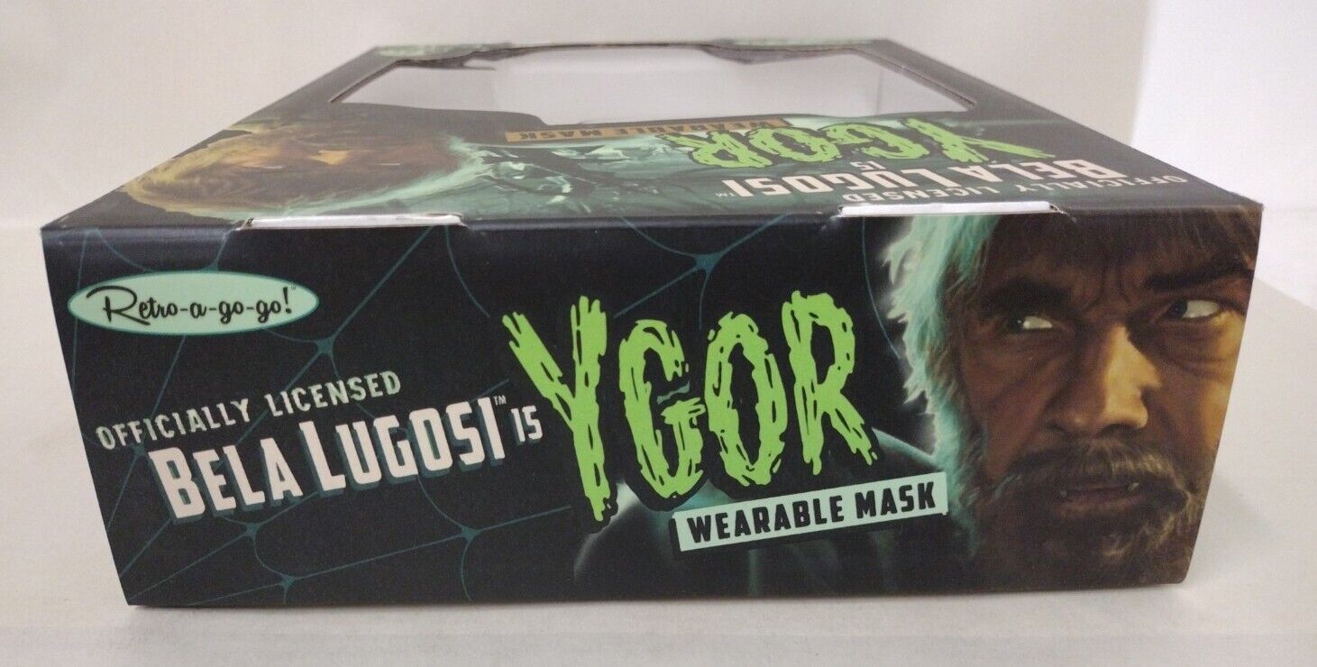 Bela Lugosi YGor Wearable Mask 2021 Midnight Movie Retro A Go Go Halloween Mask 