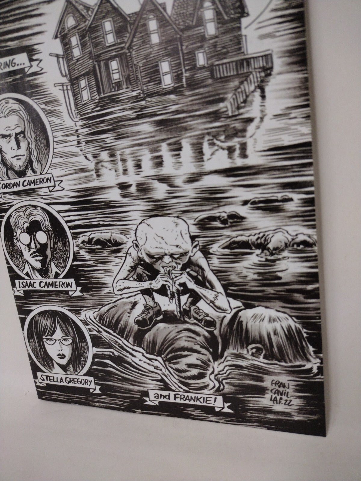 Stuff Of Nightmares #2 (2022) Boom Comic Unlockable Francavilla BW Variant NM