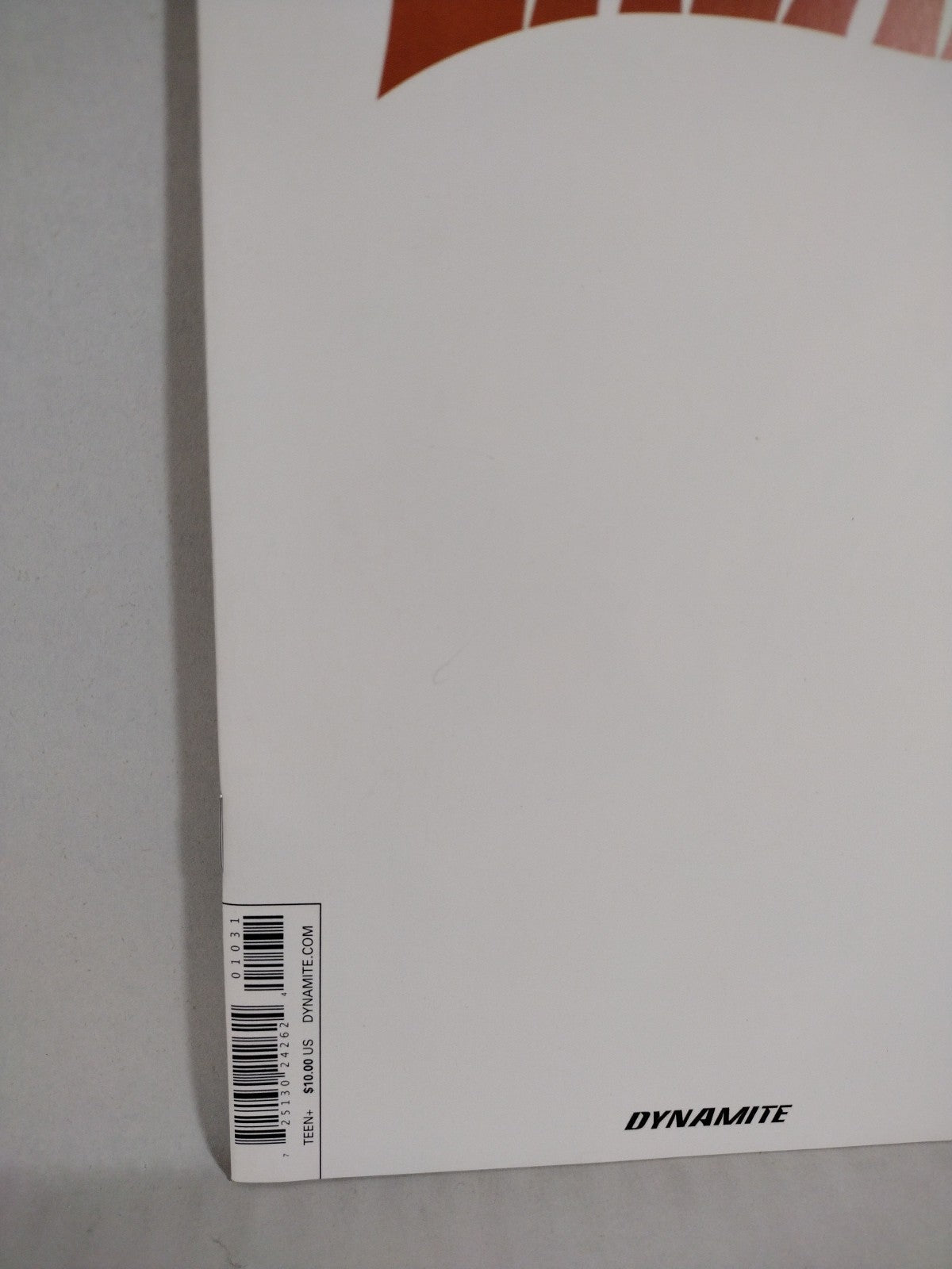 Doc Savage Spider's Web #1 (2015) Dynamite Blank Sketch Cover Variant Comic NM