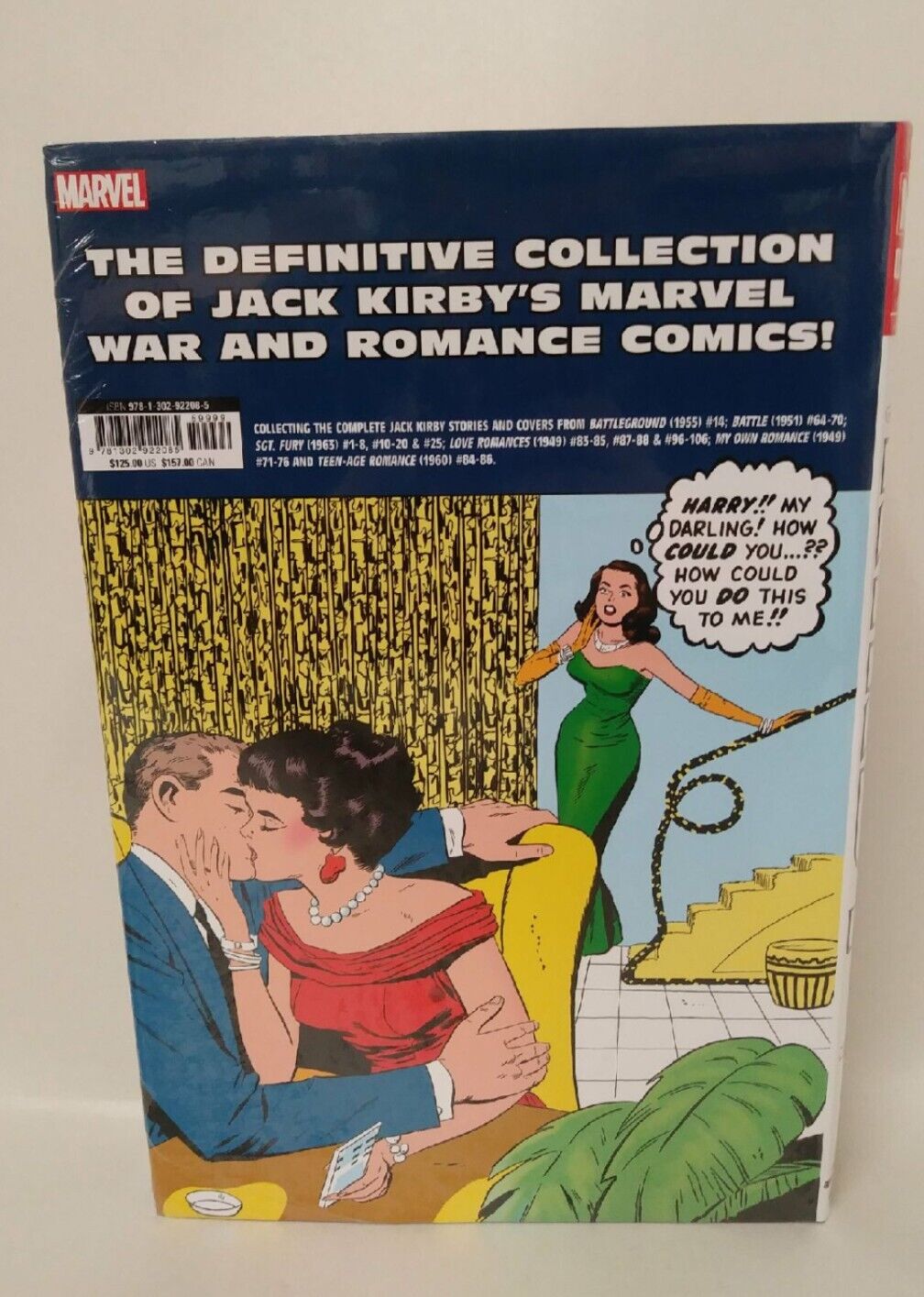 Complete KIRBY War & Romance Omnibus WAR Cover New Marvel Hardcover Sealed HC