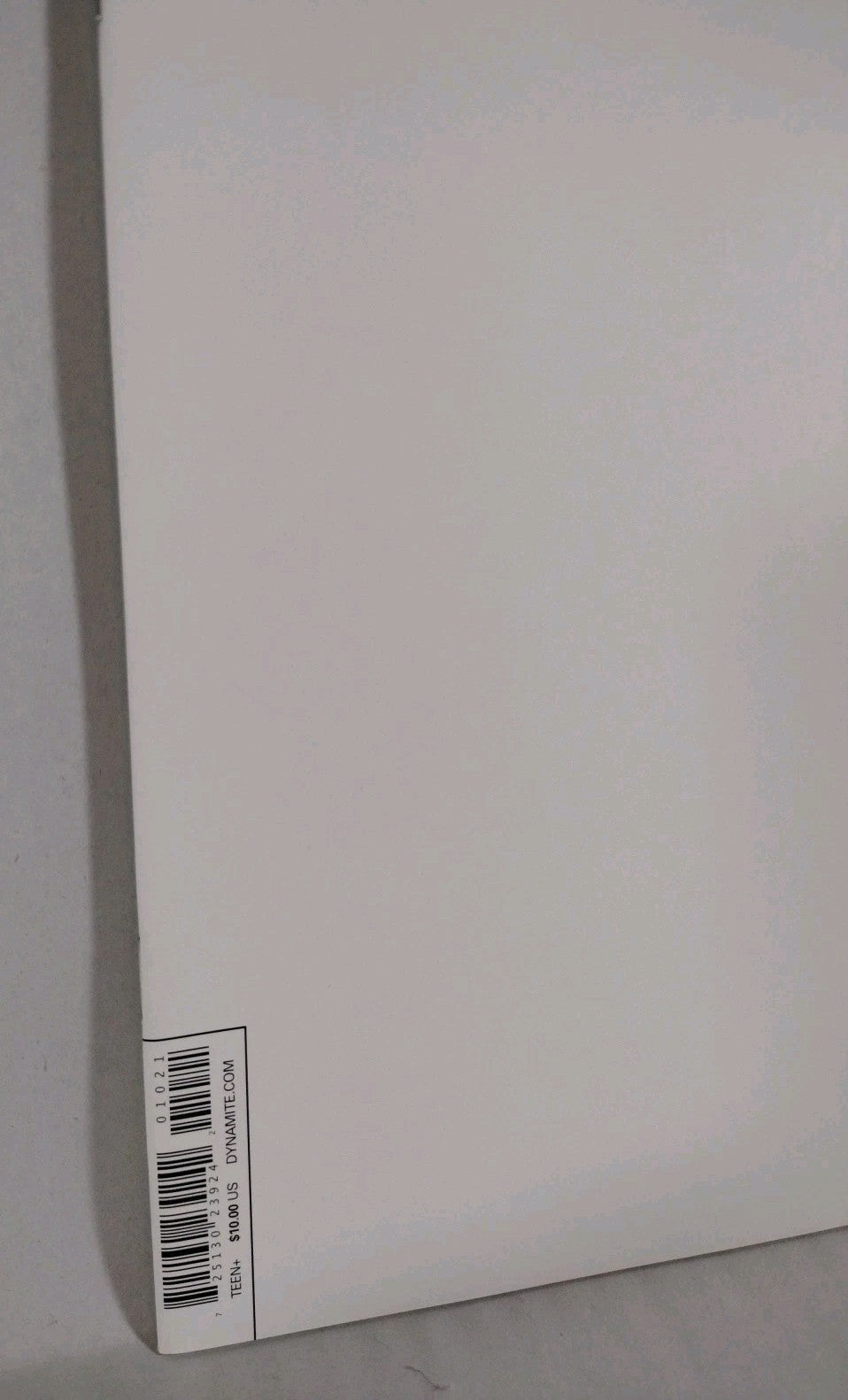 Alice Cooper vs Chaos! #1 (2015) Dynamite Blank Sketch Variant Cover Comic NM