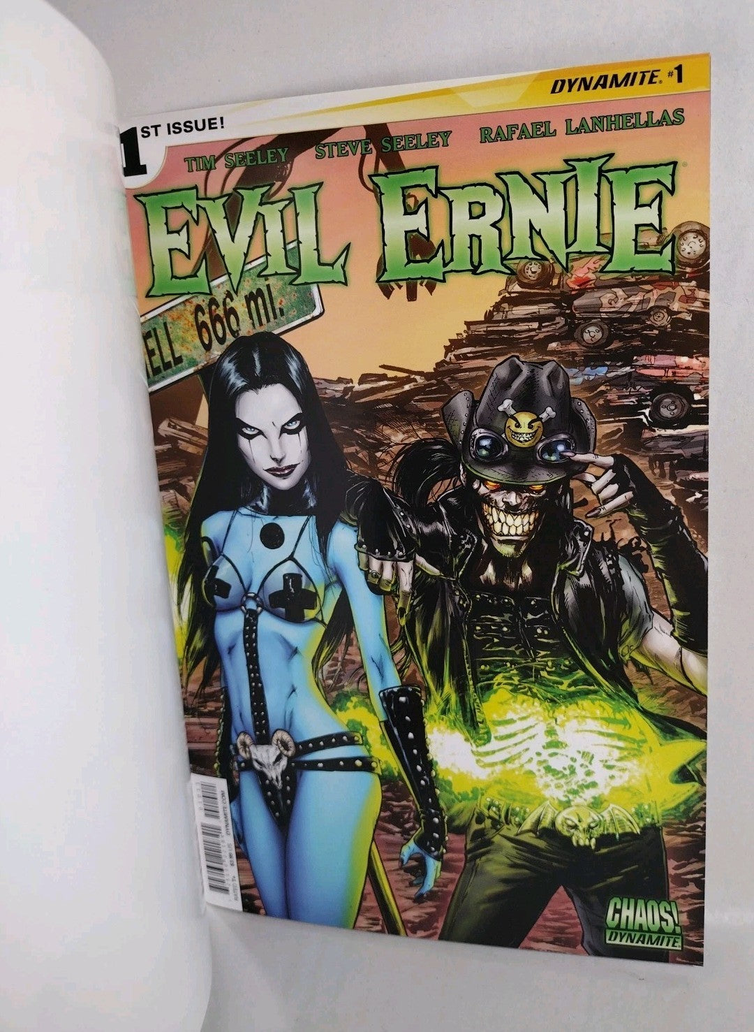 Evil Ernie #1 (2014) Dynamite Blank Sketch Cover Variant Comic New NM