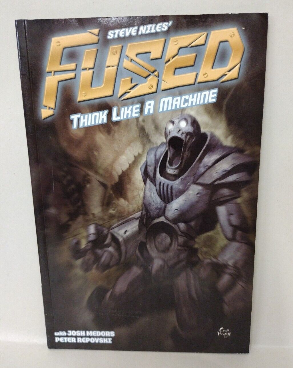 Fused (2004) Dark Horse TPB Set Think Like A Machine & Canned Heat Steve Niles