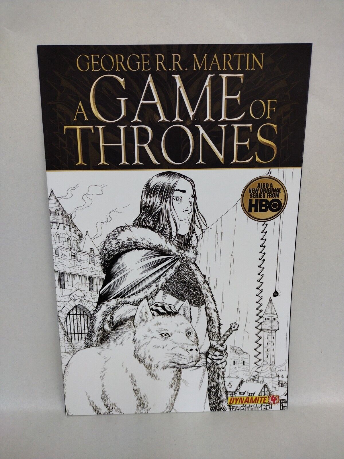 Game of Thrones 4 (2011) Dynamite Comic George RR Martin M Miller Variant Set