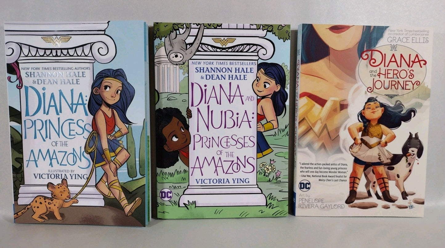 Diana Princess Princess Of The Amazon (2020) All Ages Digest 3 Graphic Novel Set