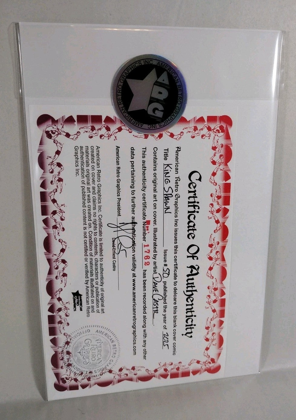 King Spawn #50 (2025) Image Comic Sketch Cover Variant W Original Art Dave Castr