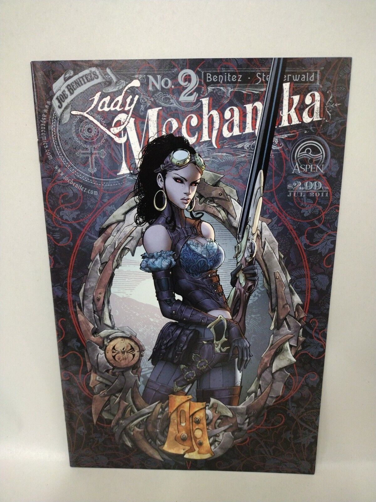 Lady Mechanika (2011) Aspen Comic Lot #2 3 5 FCBD Joe Benitez