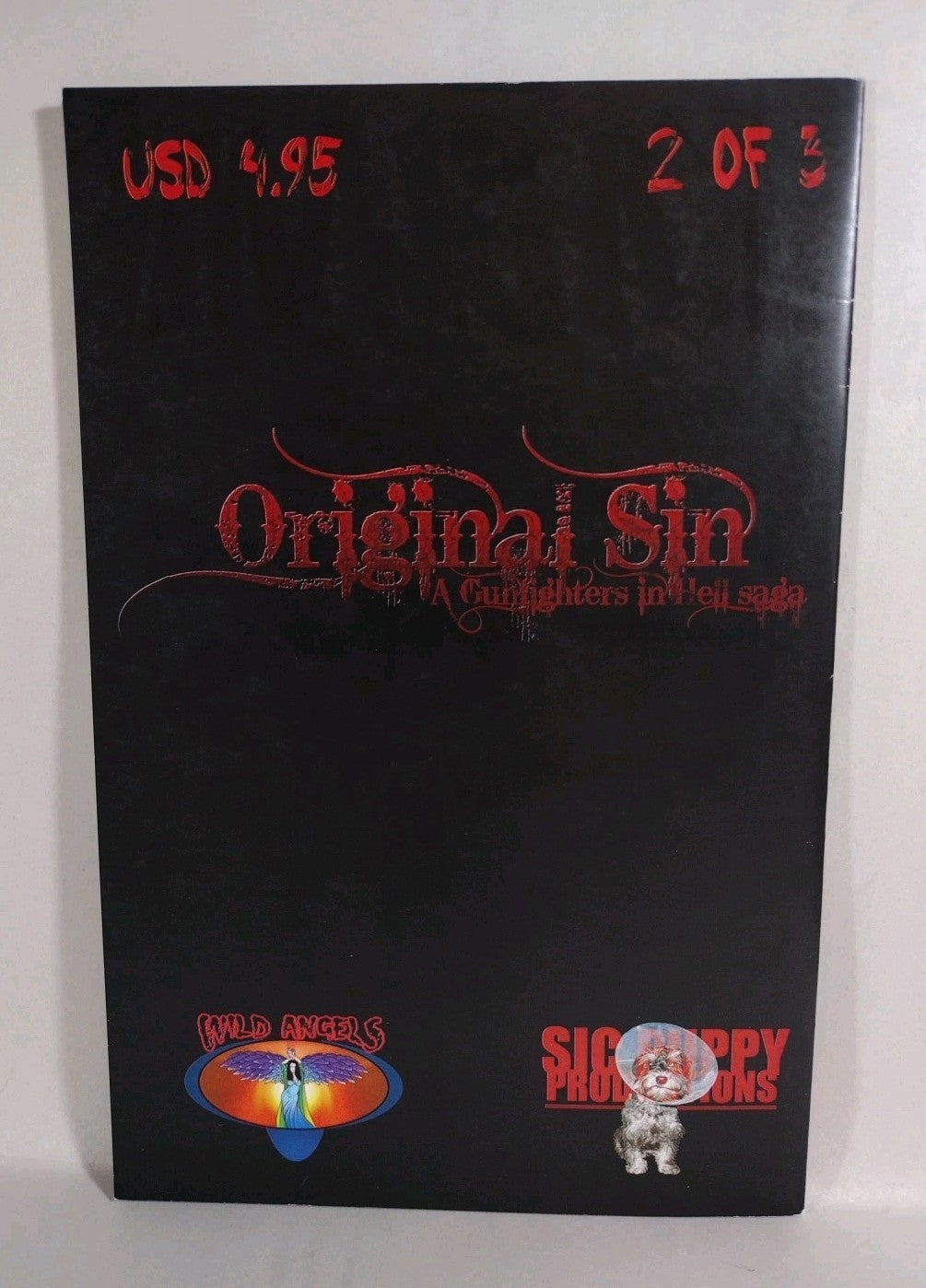 Original Sin (2012) Complete Wild Angels Comic Set #1 2 3 Signed Joe Tim Vigil