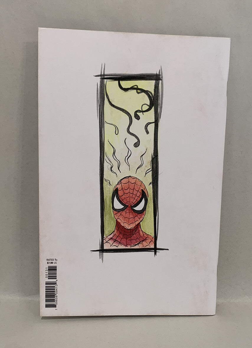 ABSOLUTE CARNAGE #1 Blank Sketch Variant Cover Comic W Original Art