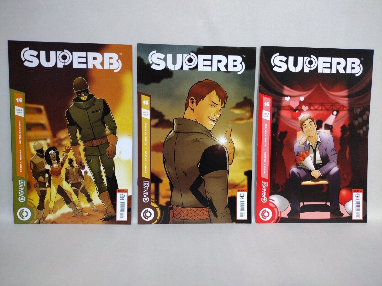 Superb (2017) Catalyst Prime Lion Forge Comic Lot Set #1-5 7-19