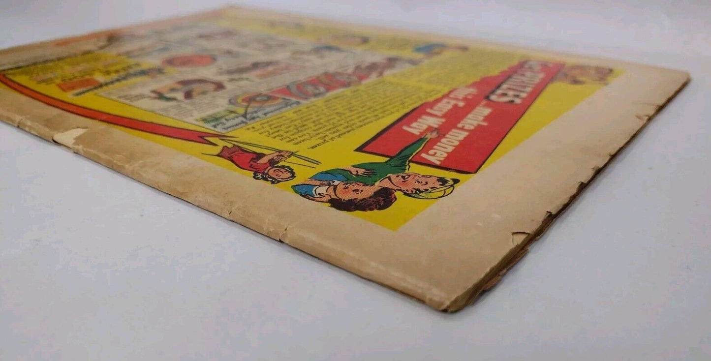 Invisible Boy #2 (1954) Approved Comics Saunders cvr Siegel Golden Age