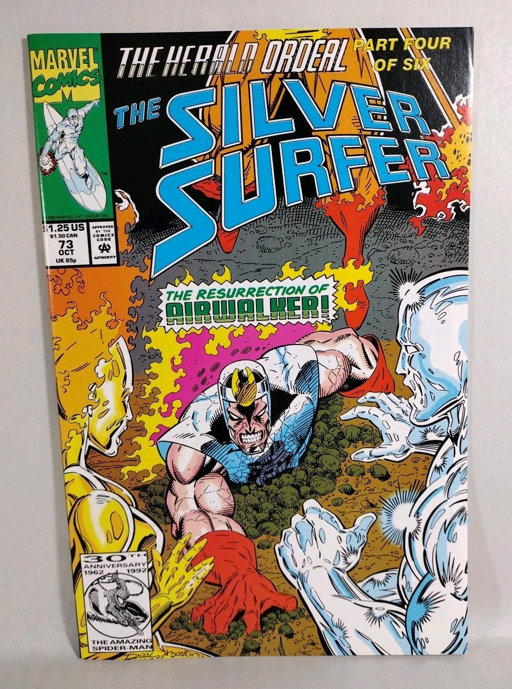 Silver Surfer (1992) Marvel Comic Lot #69 71 72 73 74 75 Herald Ordeal Pt 2-6
