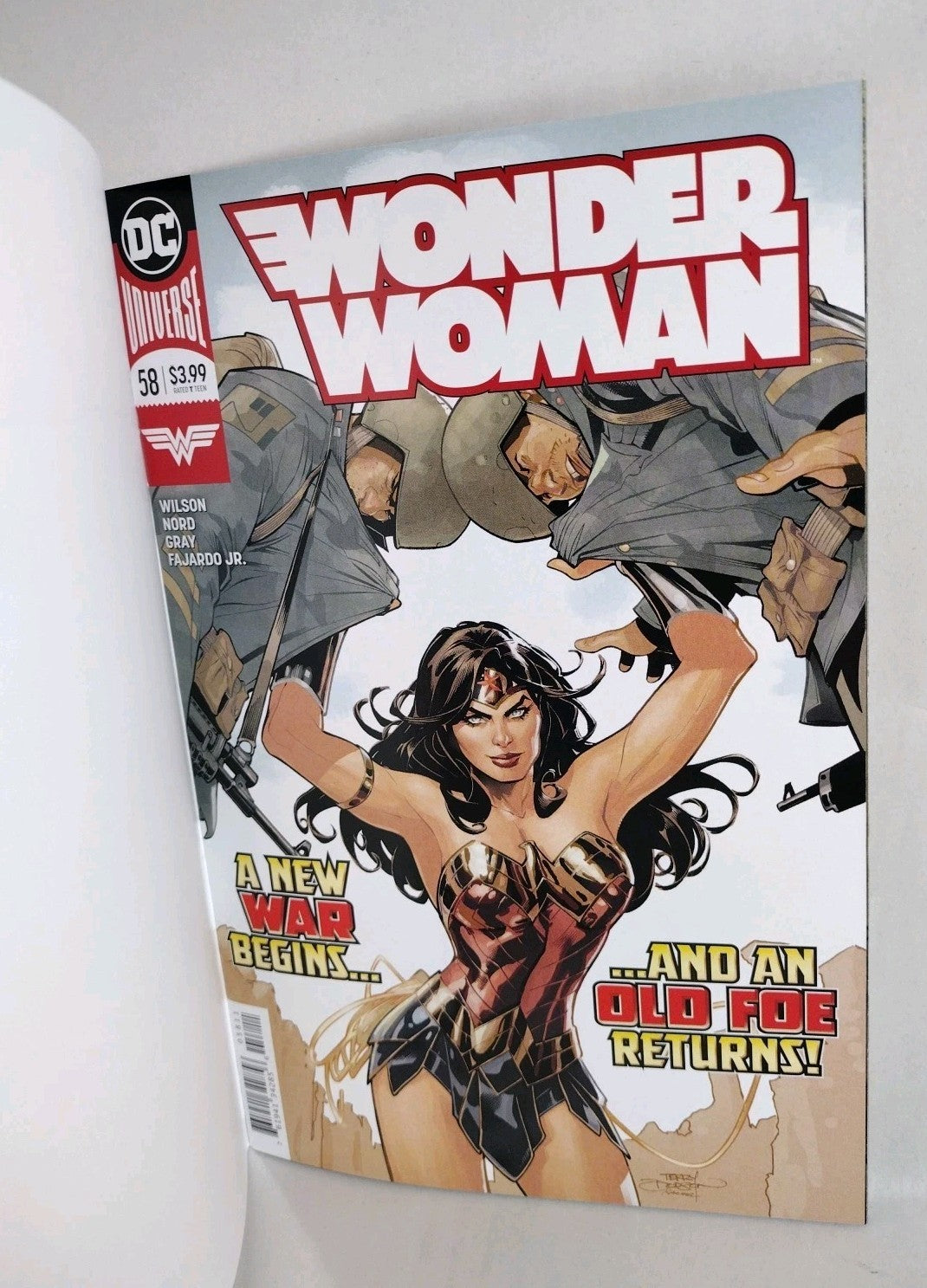 Wonder Woman #58 (2019) DC Blank Sketch Variant Cover Comic New NM