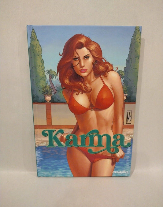 Karma (2022) Dynamite Hardcover Michael Dipascale Variant Cover Dan Wickline New