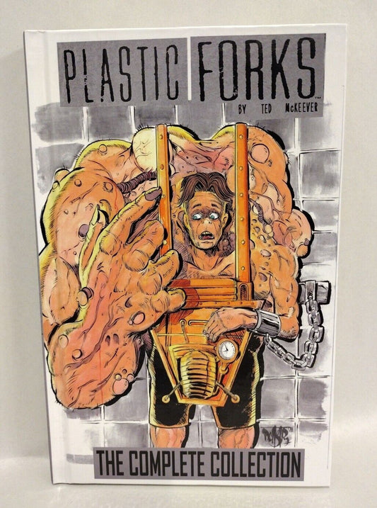 Ted McKeever's Plastic Forks 1990 Complete Collection Custom Bound Comic HC ARG