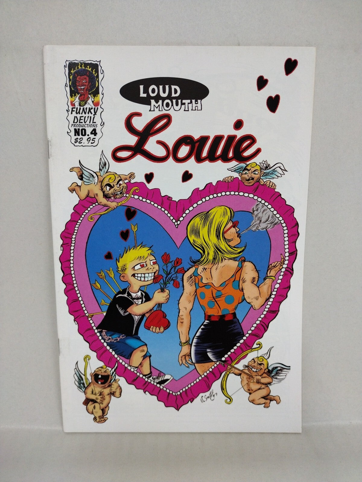 Loud Mouth Louie (1997) Complete Funky Devil Underground Comic Series #1 2 3 4 0