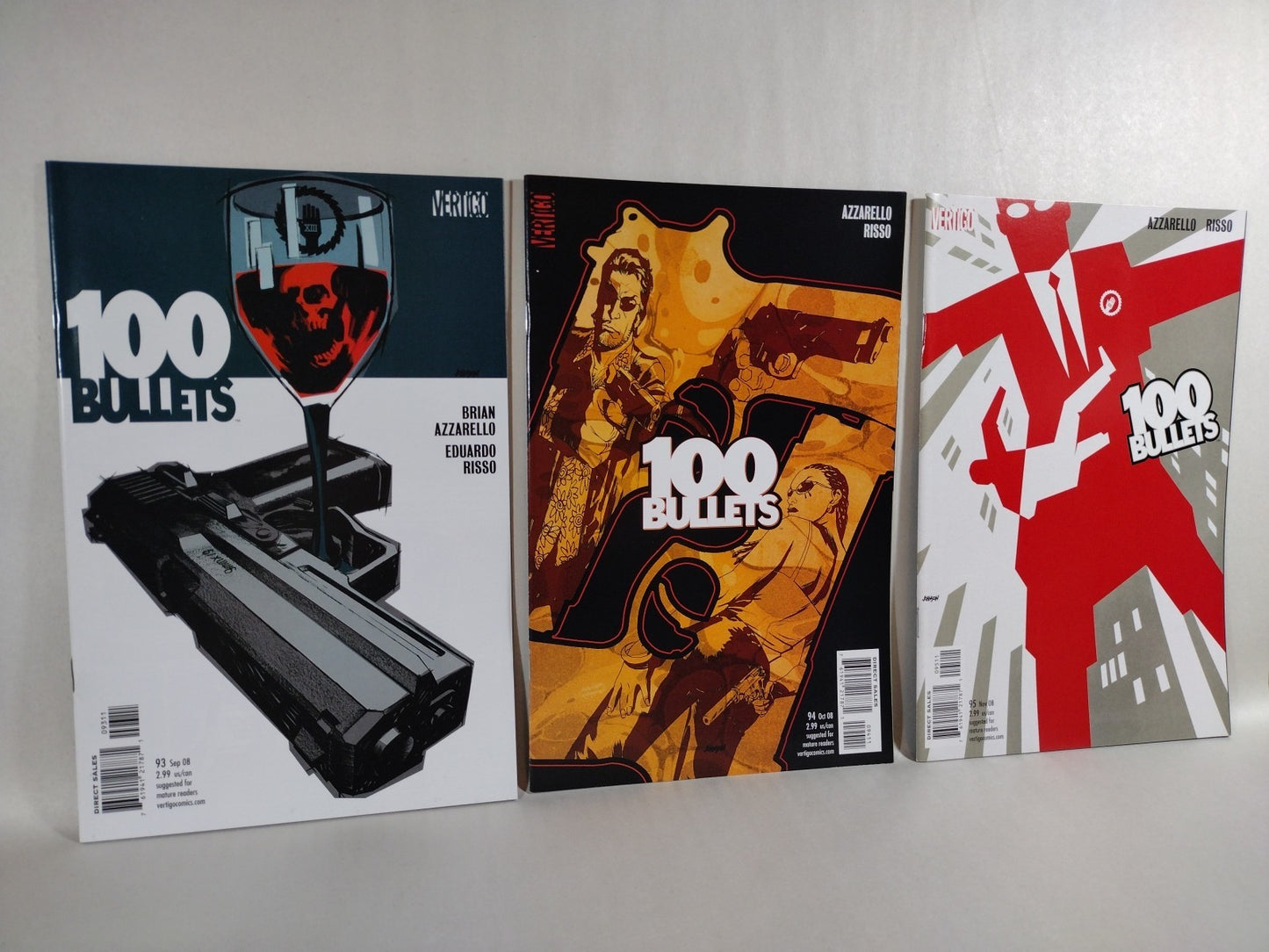 100 Bullets (2008) DC Vertigo Comic Lot Set #87-100 Last Issues Azzarello Risso