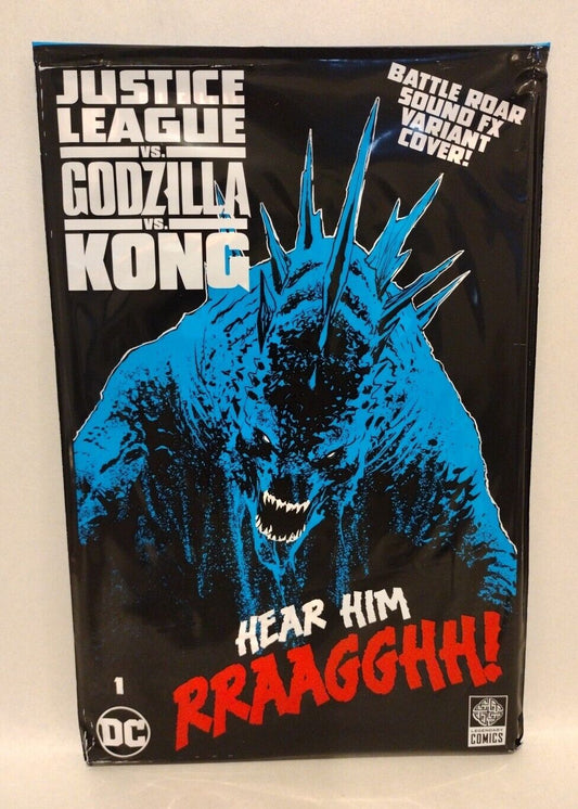 Justice League vs Godzilla vs Kong #1 (2023) DC Godzilla Battle Roar Sealed New