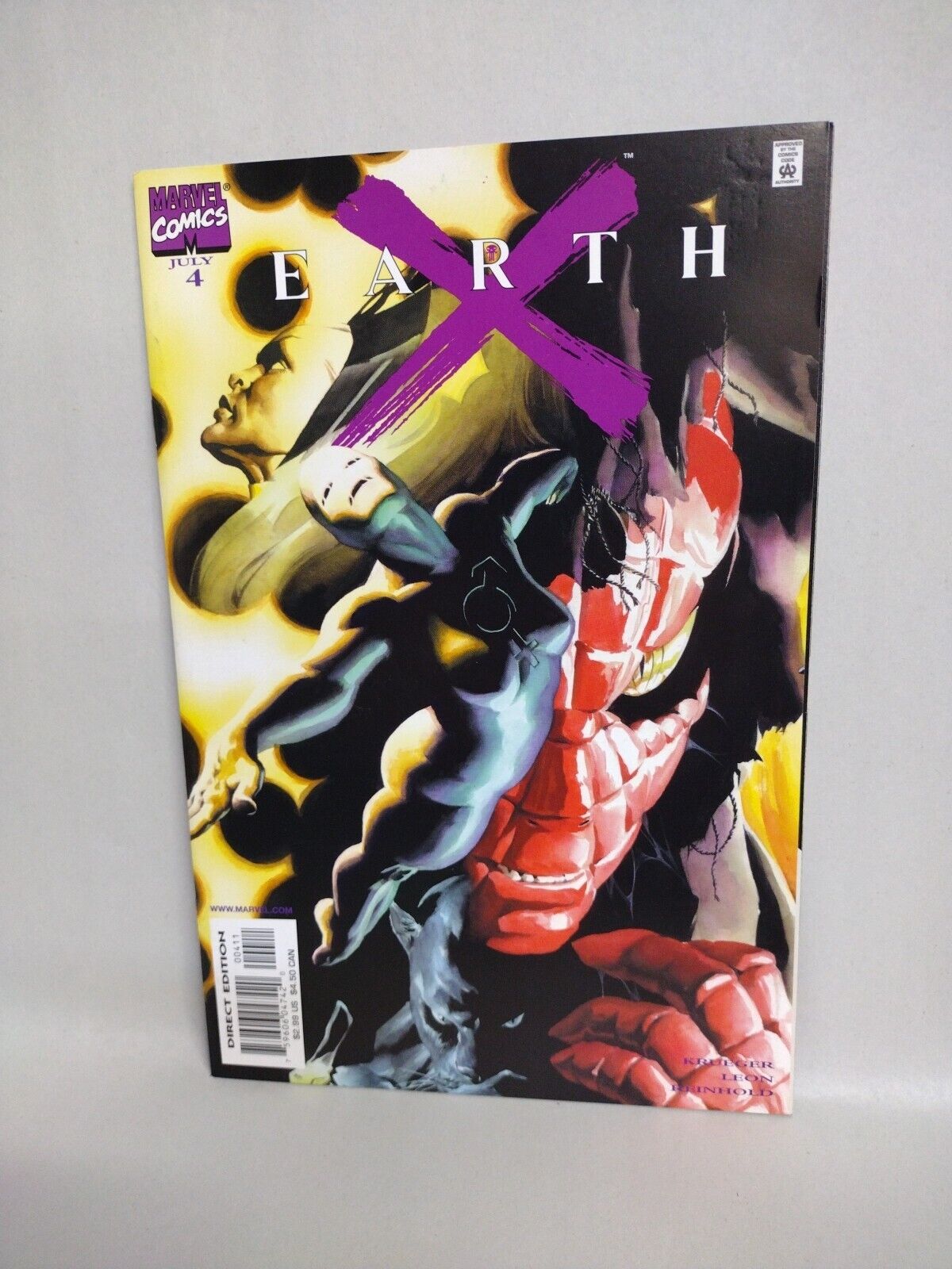 Earth X (1999) Marvel Comic Lot Set #0 1 2 3 4 5 6 7 JP Leon Alex Ross Cover Art