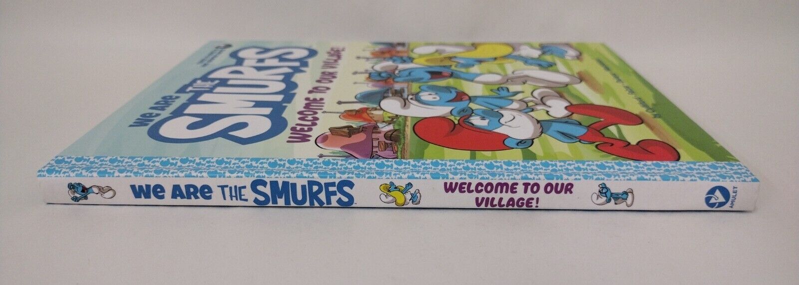 We Are The Smurfs Welcome To Our Village (2021) Amulet Books Peyo HC GN New