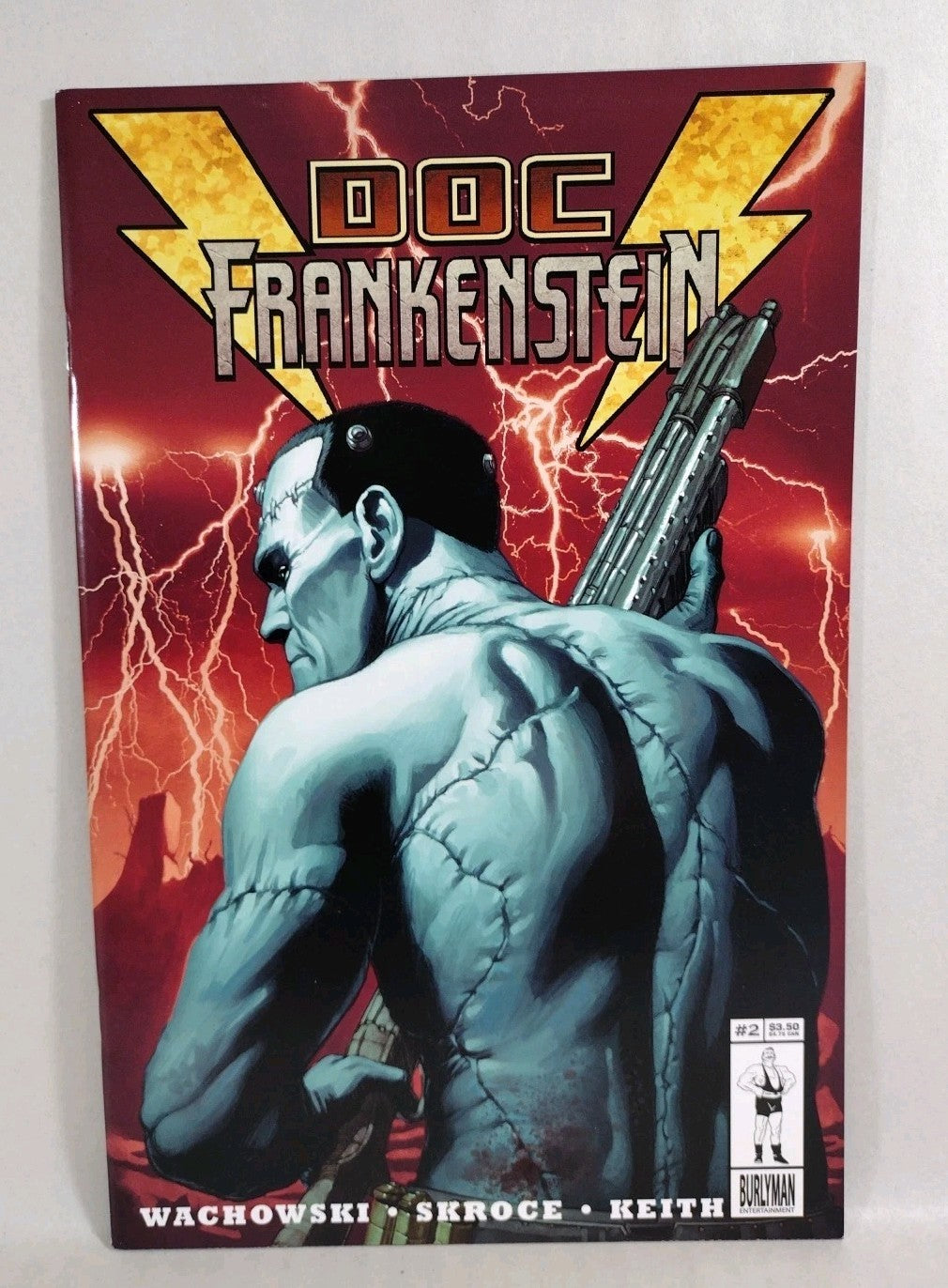 Doc Frankenstein (2004) Burlyman Comic Lot Set #1 2 3 4 5 Skroce Wachowski NM