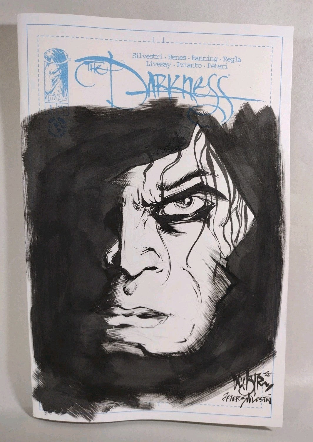 Darkness 1 (2025) Image Top Cow Sketch Cover Variant Comic W Original DCastr Art