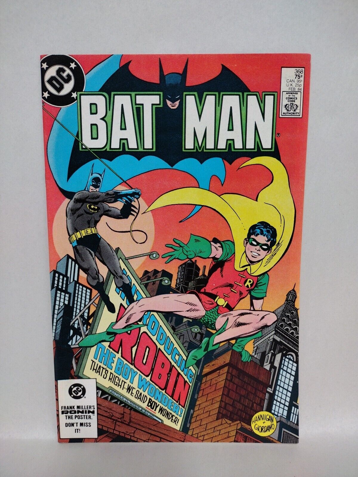 BATMAN #368 (1984) DC Comic Jason Todd As Robin Don Newton Doug Moench 