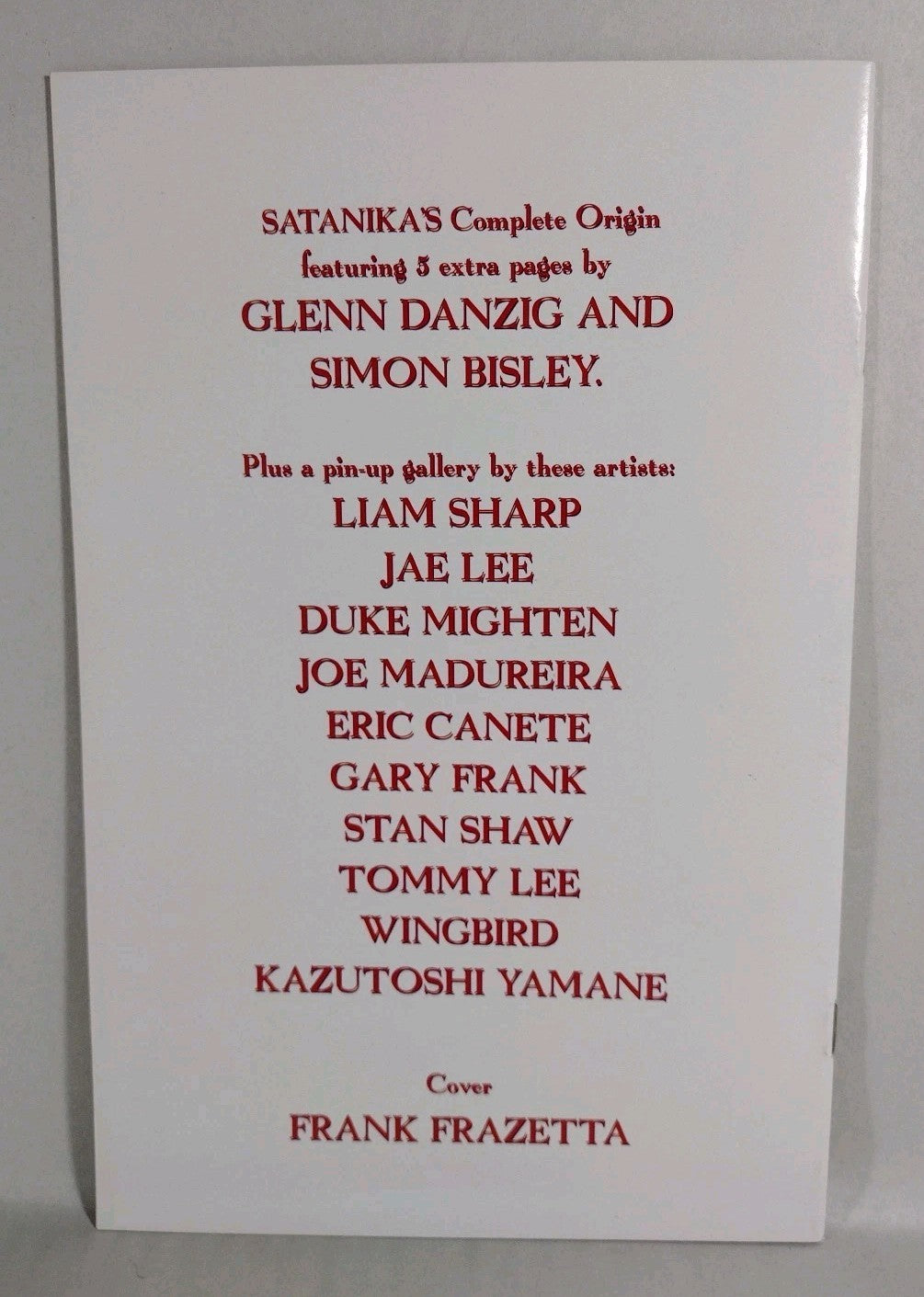 Satanika (1996) Verotik Vol 2 Comic Lot Set #0 1 3 4 5 8 X Illustrations 1 VF-NM