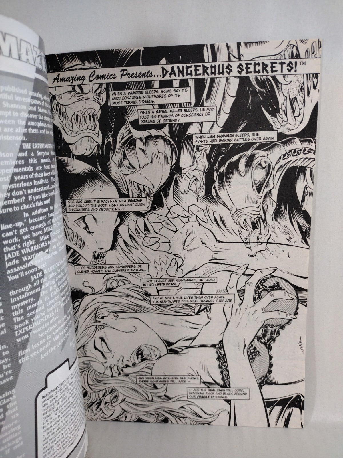 Jade Warriors 1st Appearance Amazing Comic Lot #1-2 Dangerous Secrets Angel Heat