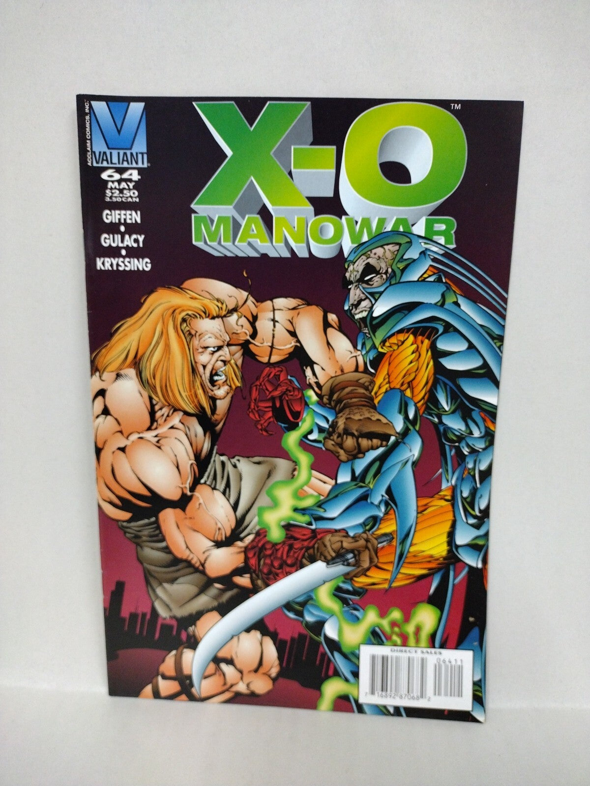 X-O Manowar (1996) Valiant Comic Lot Set #63 64 Bart Sears Paul Gulacy VF-NM