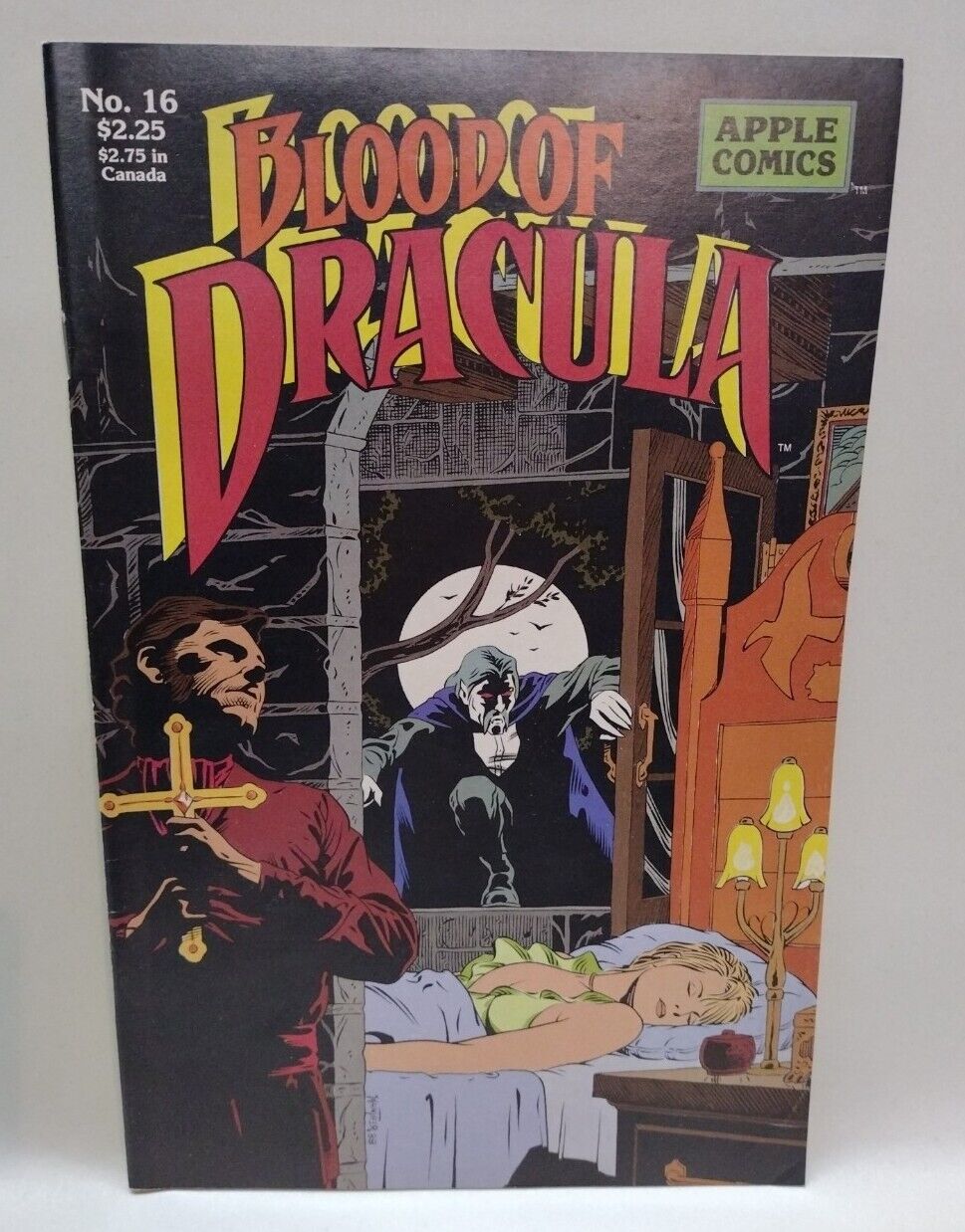 Blood of Dracula (1989) #16 Berni Wrightson Frankenstein Lost Pages Apple Comics